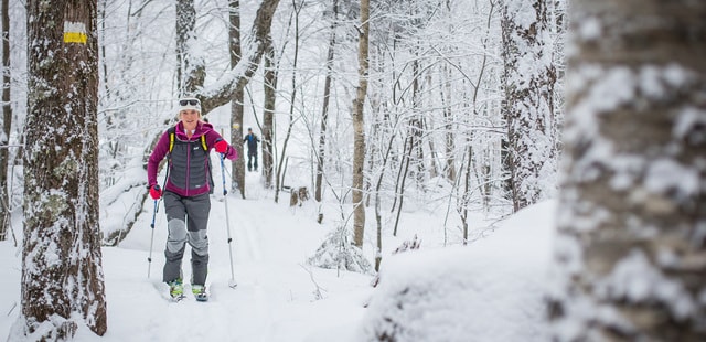 Snowshoeing